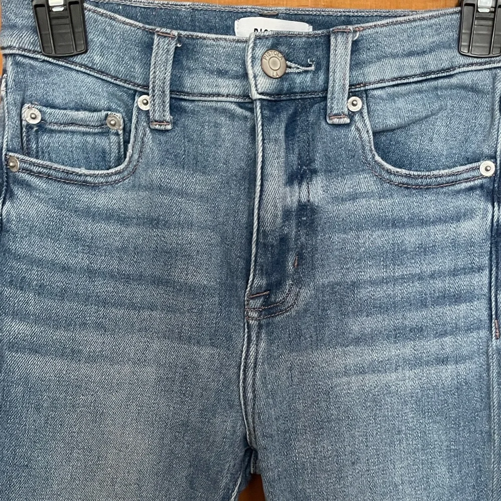 Pistola Teagan High‎ Rise Vented Cigarette Jeans Mai Tai